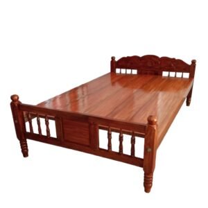 Mahogany Wooden Cot ( Double Size 4f x6f)