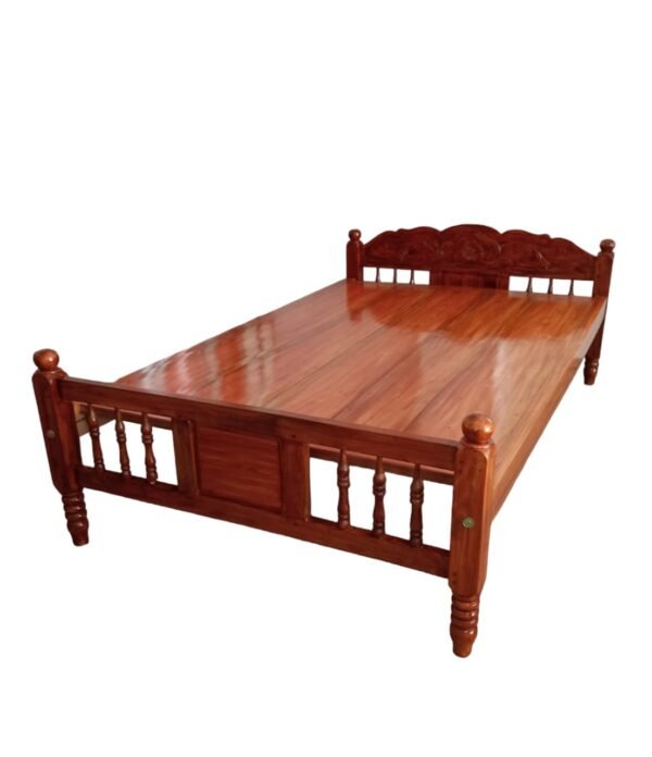 Mahogany Wooden Cot ( Double Size 4f x6f)