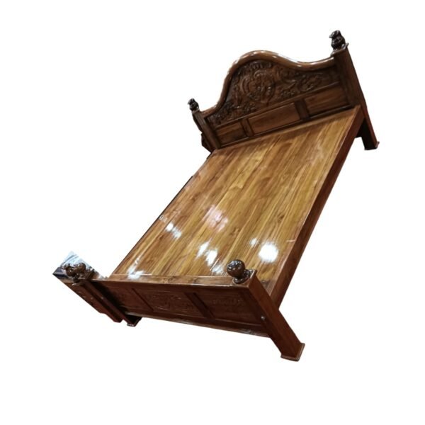 Teak Wooden Cot (Queen Size, 6f x 5f)